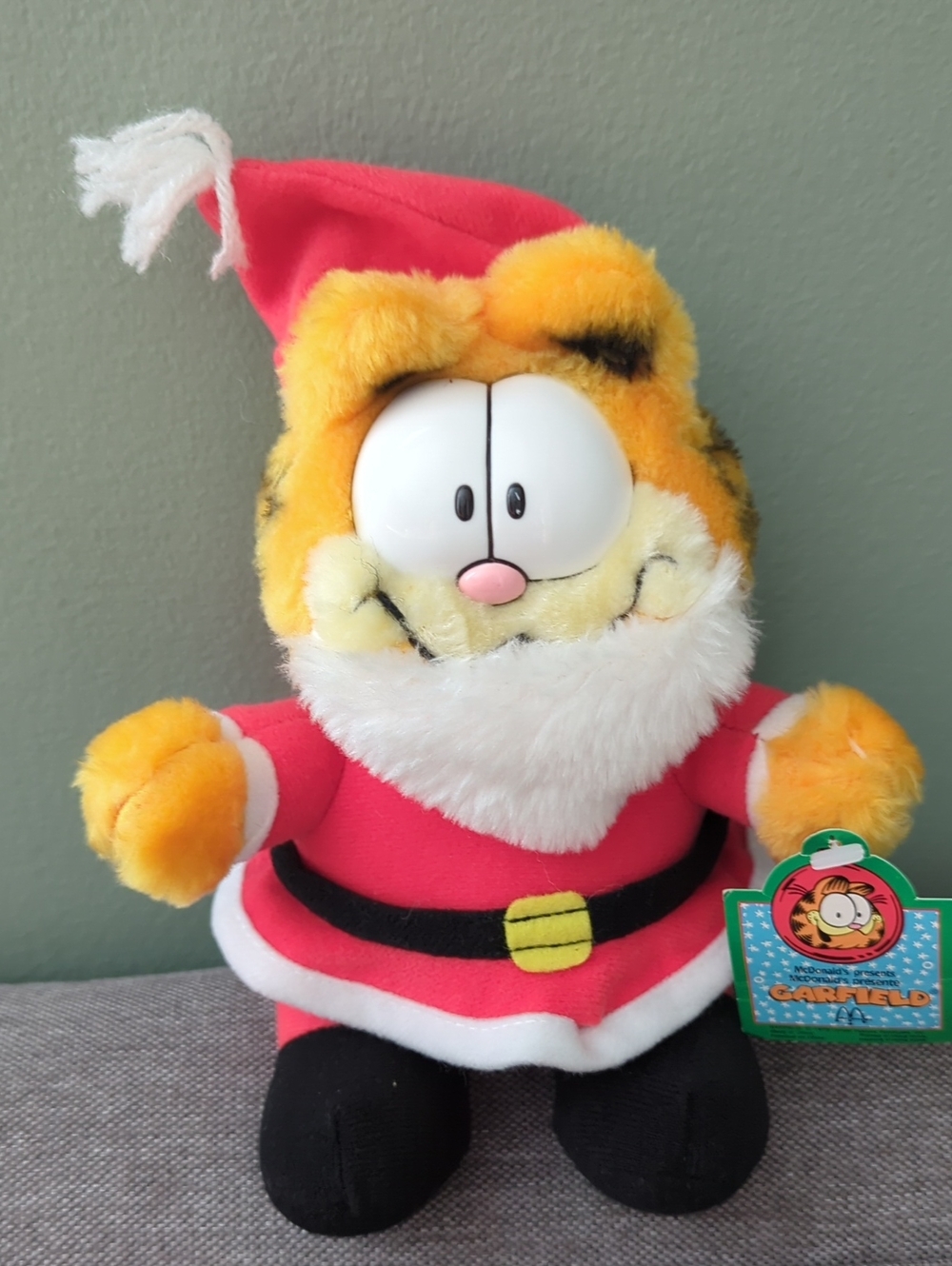 Santa Garfield McDonald's